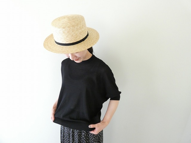 maomade(マオメイド) ヘルシーヤーンニットハーフスリーブTEEの商品画像6