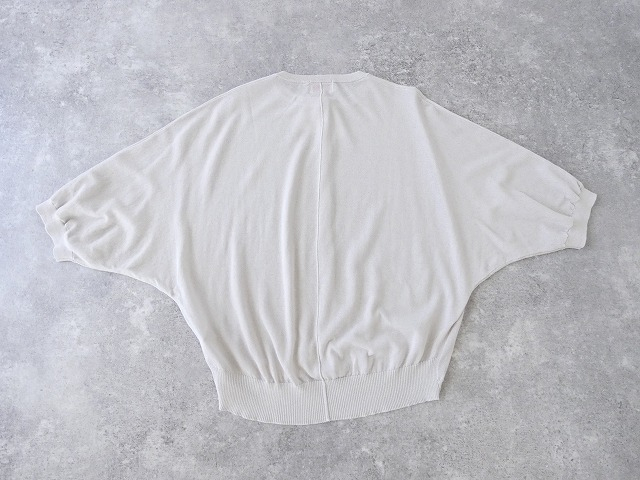 maomade(マオメイド) ヘルシーヤーンハーフスリーブクルーネックカーディガンの商品画像13