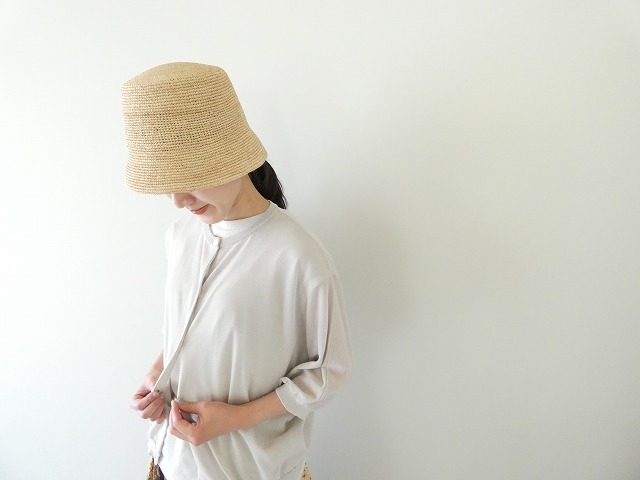 maomade(マオメイド) ヘルシーヤーンハーフスリーブクルーネックカーディガンの商品画像5