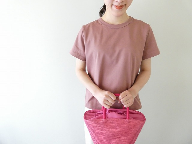 mizuiro ind(ミズイロインド) ベーシッククルーネックTシャツの商品画像1