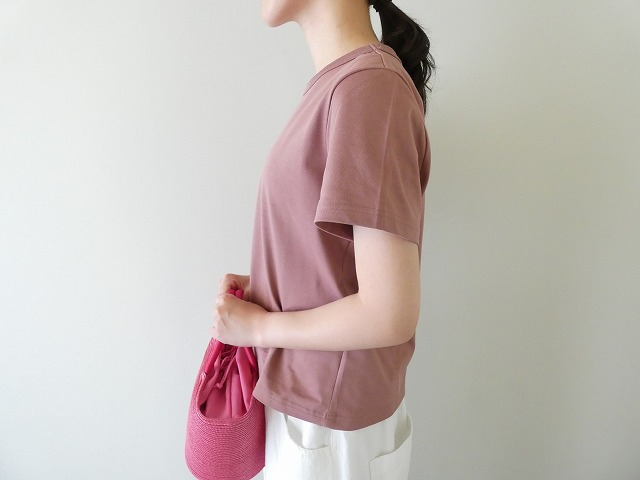 mizuiro ind(ミズイロインド) ベーシッククルーネックTシャツの商品画像2