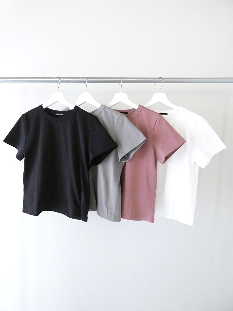 mizuiro ind(ミズイロインド) ベーシッククルーネックTシャツの商品画像3