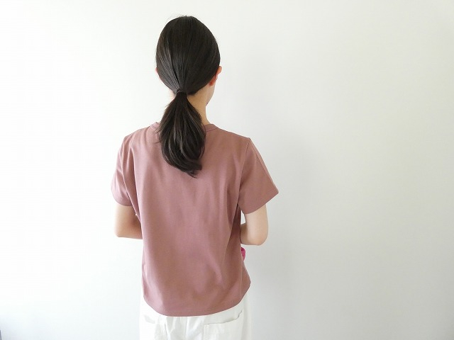 mizuiro ind(ミズイロインド) ベーシッククルーネックTシャツの商品画像4