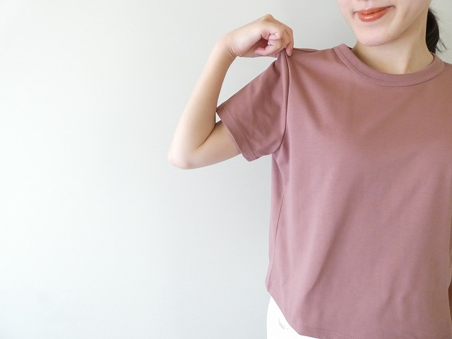 mizuiro ind(ミズイロインド) ベーシッククルーネックTシャツの商品画像5