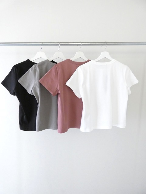 mizuiro ind(ミズイロインド) ベーシッククルーネックTシャツの商品画像7
