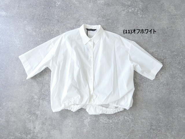 mizuiro ind(ミズイロインド) ハーフスリーブバルーンシャツの商品画像10