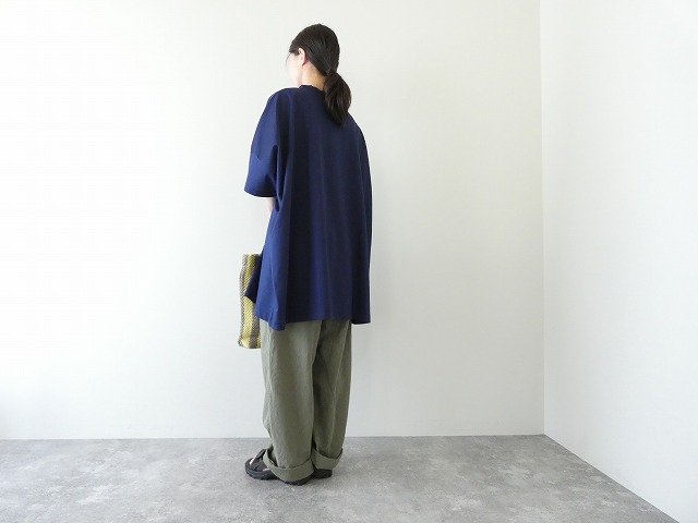 R&D.M(オールドマンズテーラー) COMPACT PIMA HIGH GAUZE OVER SIZE H/T SHIRTの商品画像4