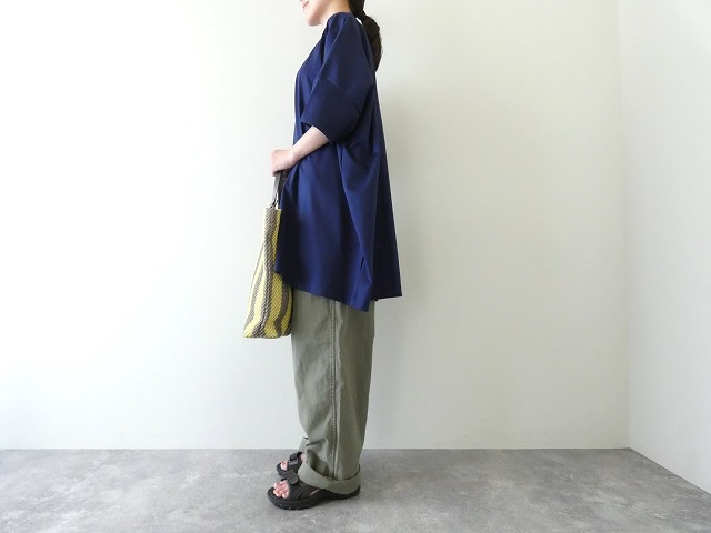 R&D.M(オールドマンズテーラー) COMPACT PIMA HIGH GAUZE OVER SIZE H/T SHIRTの商品画像5