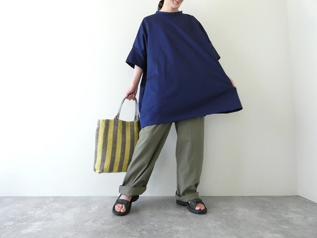 R&D.M(オールドマンズテーラー) COMPACT PIMA HIGH GAUZE OVER SIZE H/T SHIRTの商品画像6