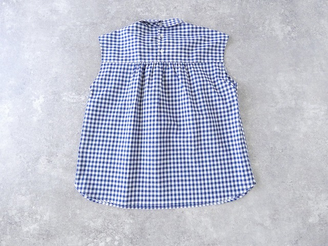PK ギンガムのチビ衿ブラウスの商品画像10