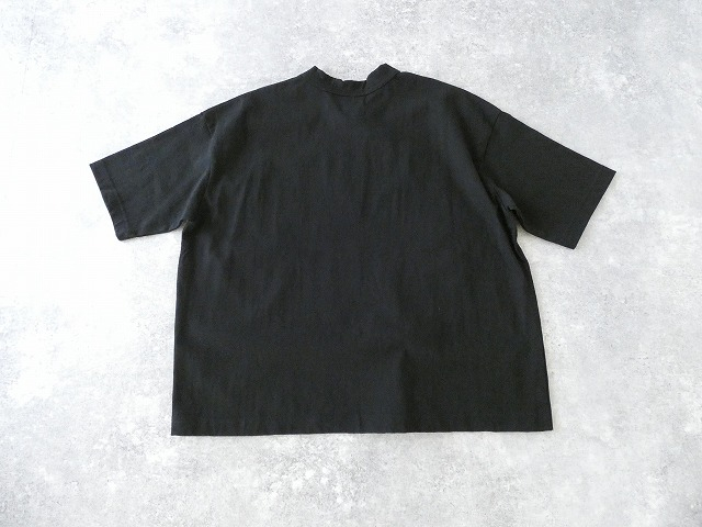 prit(プリット) 空紡天竺×ムラ糸プリント5分袖フレームTシャツの商品画像17