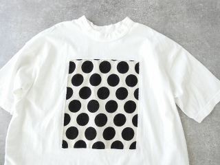 prit(プリット) 空紡天竺×ムラ糸プリント5分袖フレームTシャツの商品画像25
