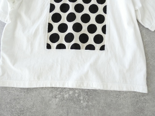 prit(プリット) 空紡天竺×ムラ糸プリント5分袖フレームTシャツの商品画像29