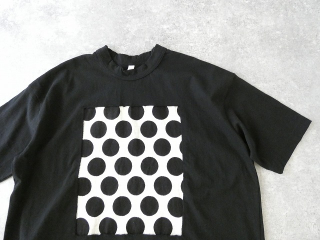 prit(プリット) 空紡天竺×ムラ糸プリント5分袖フレームTシャツの商品画像33