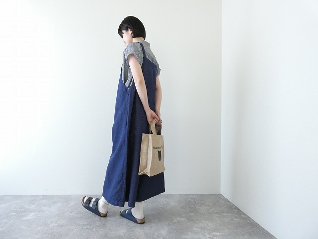 SARAHWEAR(サラウェア) コットンリネンデニムサロペットパンツの商品画像1
