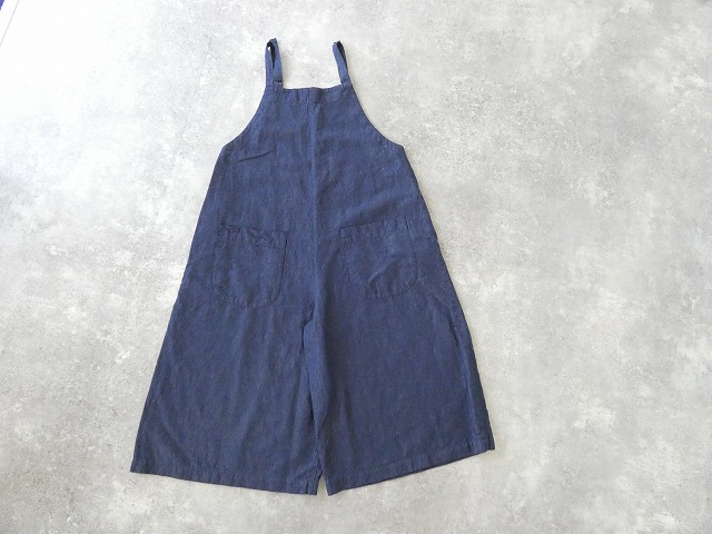 SARAHWEAR(サラウェア) コットンリネンデニムサロペットパンツの商品画像10