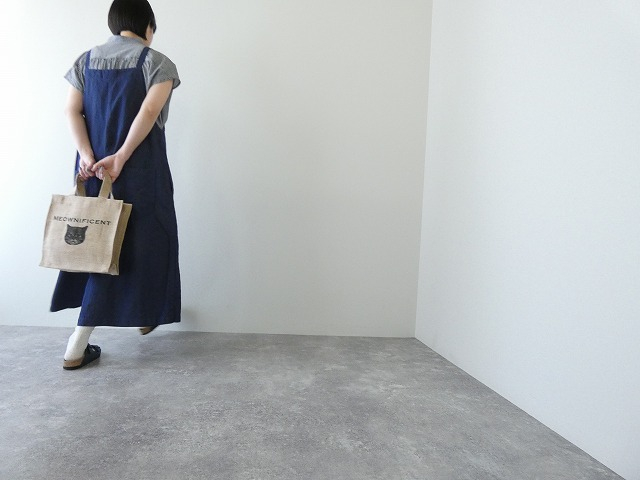 SARAHWEAR(サラウェア) コットンリネンデニムサロペットパンツの商品画像7