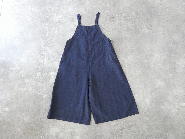 SARAHWEAR(サラウェア) コットンリネンデニムサロペットパンツの商品画像9