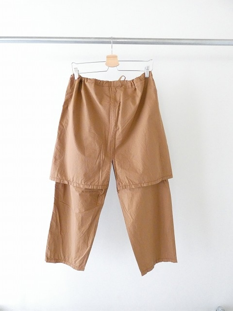 homspun(ホームスパン) コットンミニチェックスカート付きパンツの商品画像10