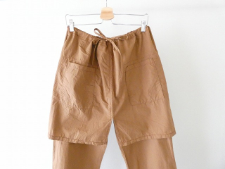 homspun(ホームスパン) コットンミニチェックスカート付きパンツの商品画像21