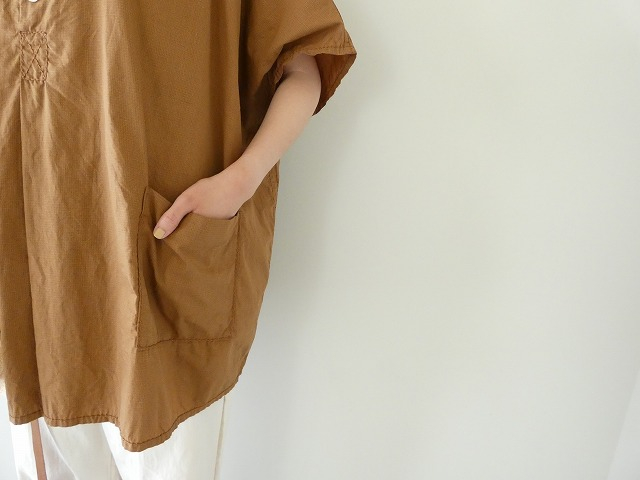 homspun(ホームスパン) コットンミニチェックBIGブラウスの商品画像6