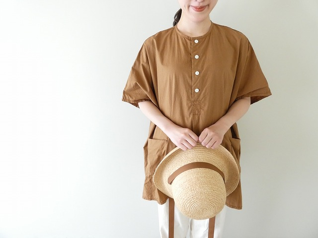 homspun(ホームスパン) コットンミニチェックBIGブラウスの商品画像9