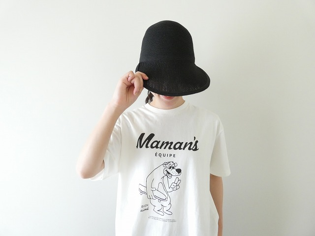 SOUFFLE オーガニックコットン天竺半袖クルーネックTシャツの商品画像1