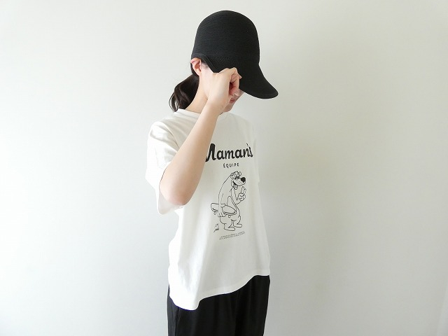 SOUFFLE オーガニックコットン天竺半袖クルーネックTシャツの商品画像2