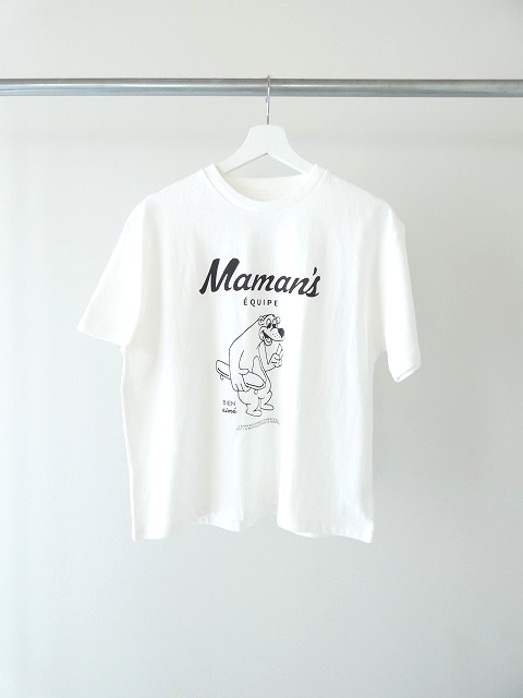 SOUFFLE オーガニックコットン天竺半袖クルーネックTシャツの商品画像3