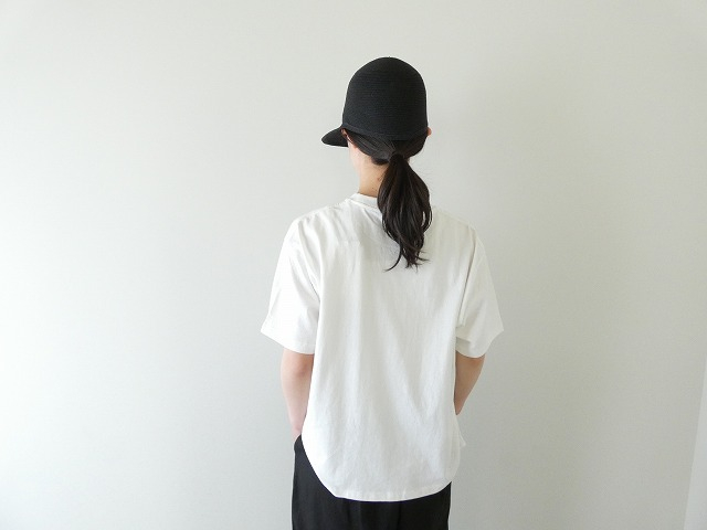 SOUFFLE オーガニックコットン天竺半袖クルーネックTシャツの商品画像4