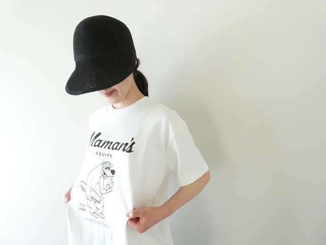 SOUFFLE オーガニックコットン天竺半袖クルーネックTシャツの商品画像6