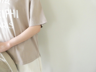 SOUFFLE BASIC 天竺サイドスリットプリントTシャツの商品画像22