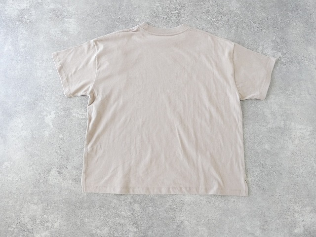SOUFFLE BASIC 天竺サイドスリットプリントTシャツの商品画像9