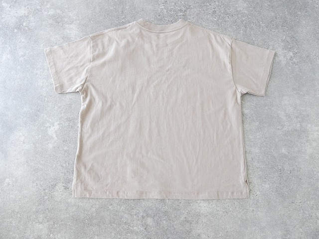 SOUFFLE BASIC 天竺サイドスリットプリントTシャツの商品画像12