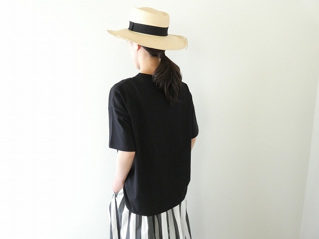 SOUFFLE BASIC 天竺サイドスリットプリントTシャツの商品画像2