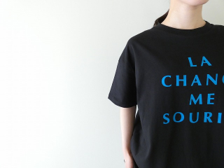 SOUFFLE BASIC 天竺サイドスリットプリントTシャツの商品画像22