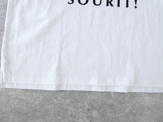 SOUFFLE BASIC 天竺サイドスリットプリントTシャツの商品画像35