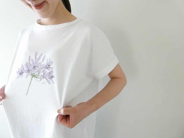 NARU Miltata花暦プリントワイドシャツの商品画像5