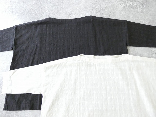 evam eva(エヴァムエヴァ) shadow check pulloverの商品画像11