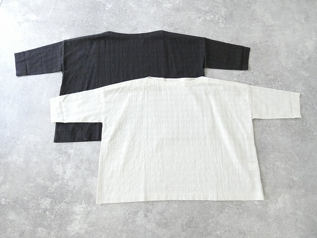 evam eva(エヴァムエヴァ) shadow check pulloverの商品画像3