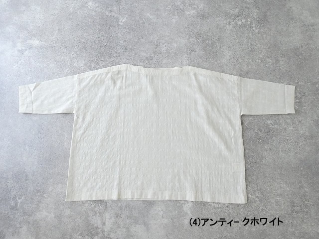 evam eva(エヴァムエヴァ) shadow check pulloverの商品画像7