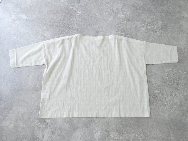 evam eva(エヴァムエヴァ) shadow check pulloverの商品画像8