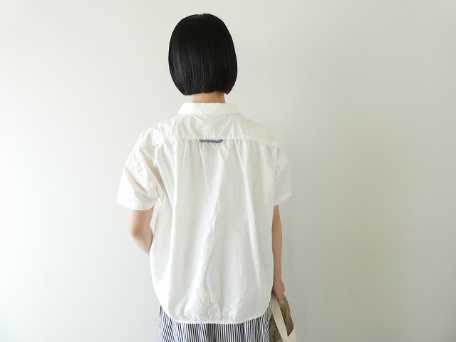 快晴堂(かいせいどう) HAYATEホワイトプルオーバーシャツの商品画像10