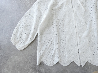 maomade(マオメイド) ペイズリーカットワークレース2WAYサッと羽織れるブラウスの商品画像28
