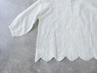 maomade(マオメイド) ペイズリーカットワークレース2WAYサッと羽織れるブラウスの商品画像34