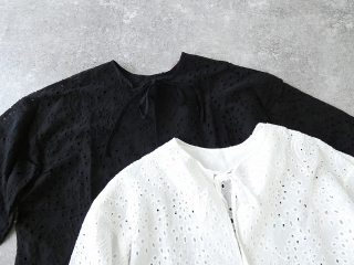 maomade(マオメイド) ペイズリーカットワークレース2WAYサッと羽織れるブラウスの商品画像36