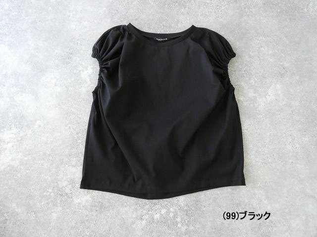 mizuiro ind(ミズイロインド) gathered puff slv po ギャザーパフスリーブプルオーバーの商品画像8