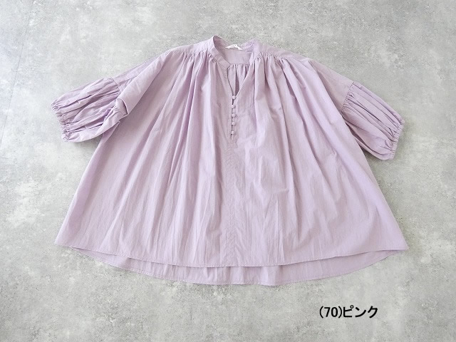 TANG(タング) コットンボイルスキッパーブラウスの商品画像8