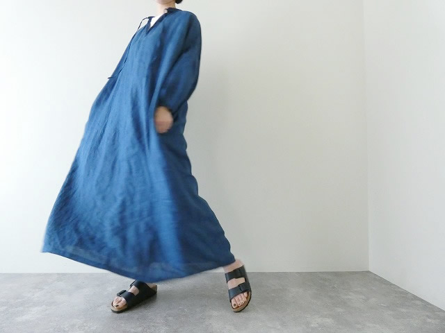 ichiAntiquite's(イチアンティークス) 手染めインディゴドレスの商品画像9