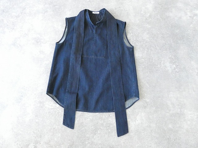 MACPHEE(マカフィー) コットンテンセルデニムボウタイブラウスの商品画像11